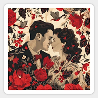 Discover True Romance: Art, Creativity and Connections for Valentine's Day and Lovers' Day Magnet